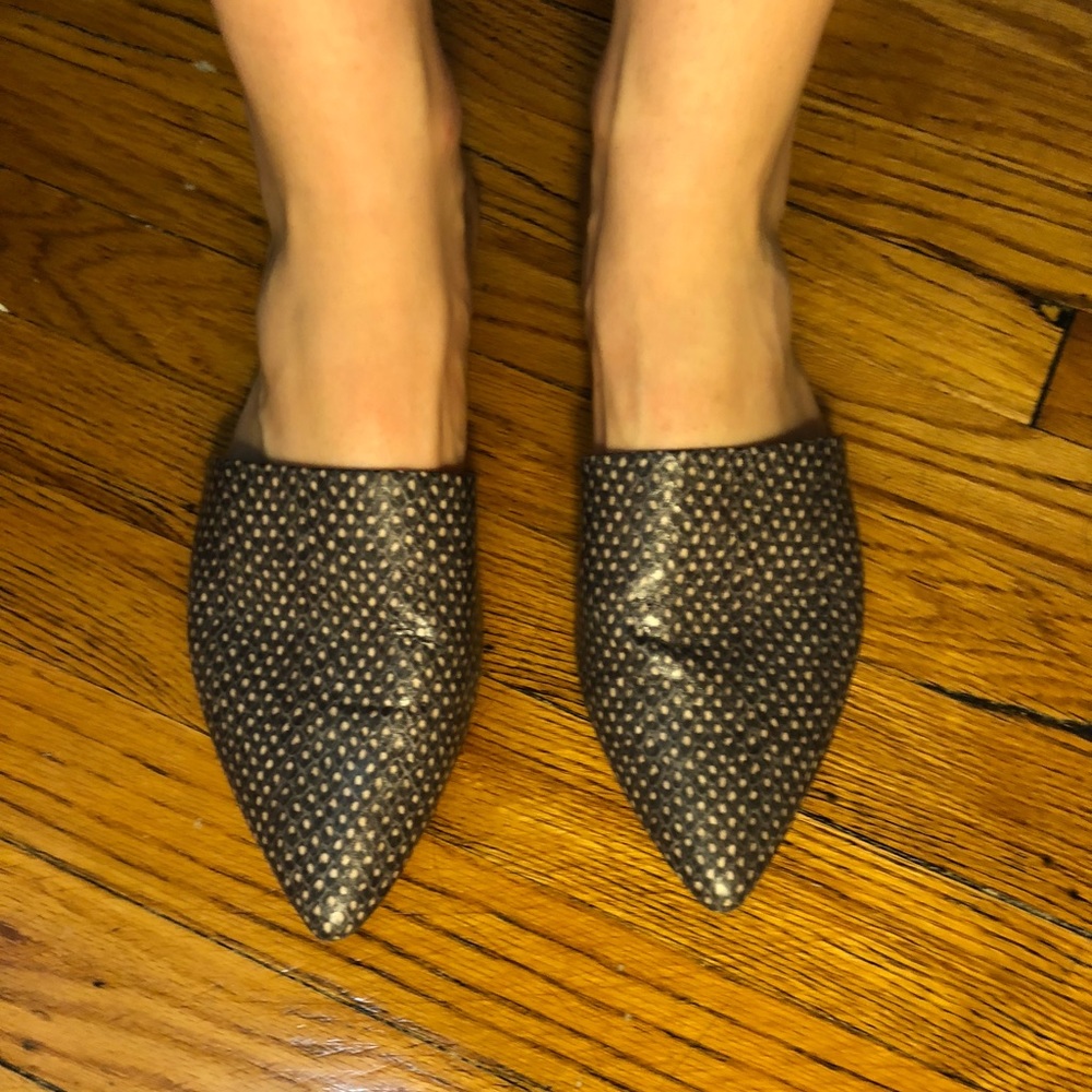 Nine West Patterned Mules